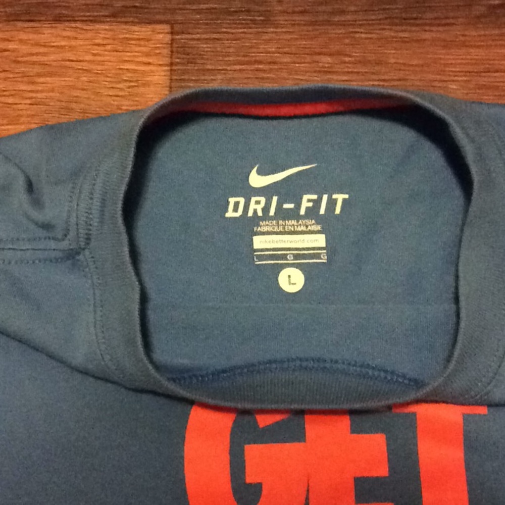 NIKE Dri-Fit Get Your Swoosh On T-Shirt Men’s - Picture 5 of 8